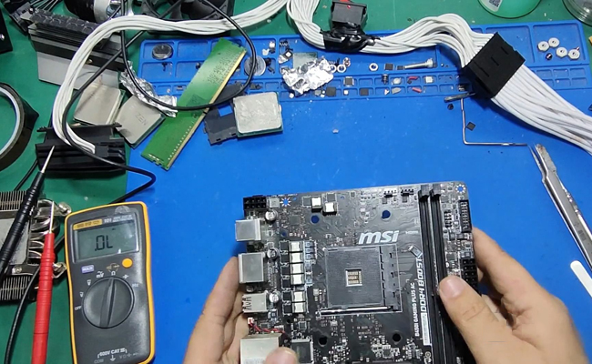 新沂华硕电脑主板维修